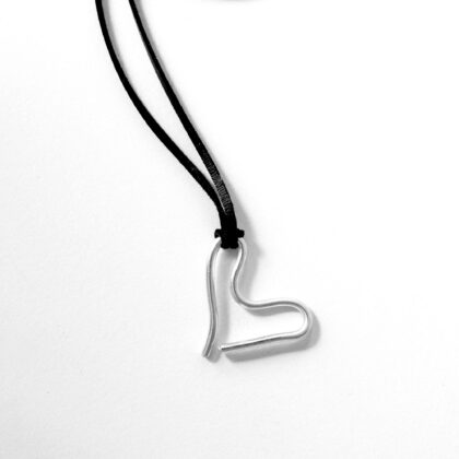 Limited-edition “Καηrδιές” necklace | Silver
